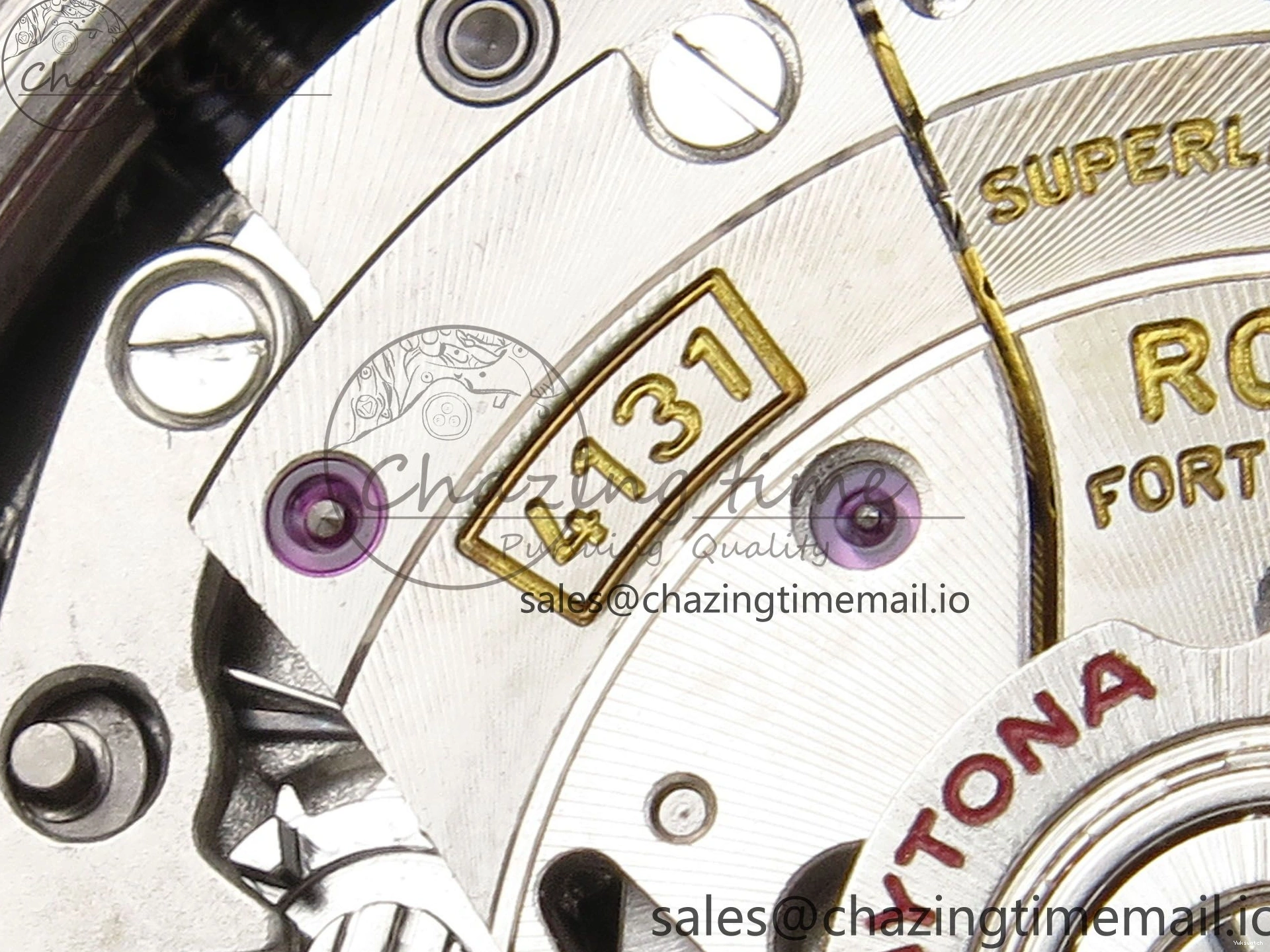 SH4131 QF on Black Edition Strap 126500 SS Daytona Bracelet 1:1 Best V5 Dial 0302